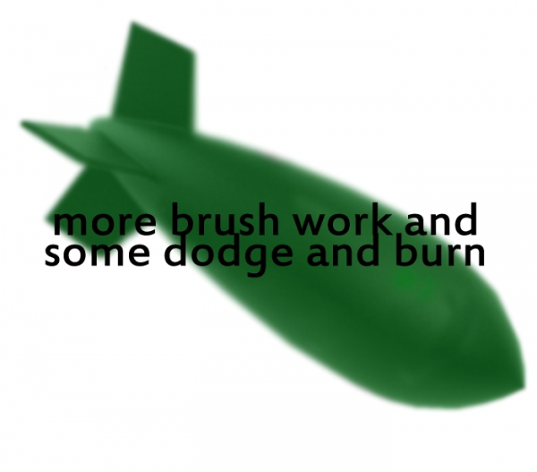 Creation of Nose Art: Step 6